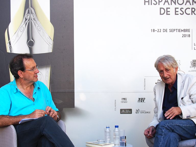 José Manuel Fajardo y Patrick Deville