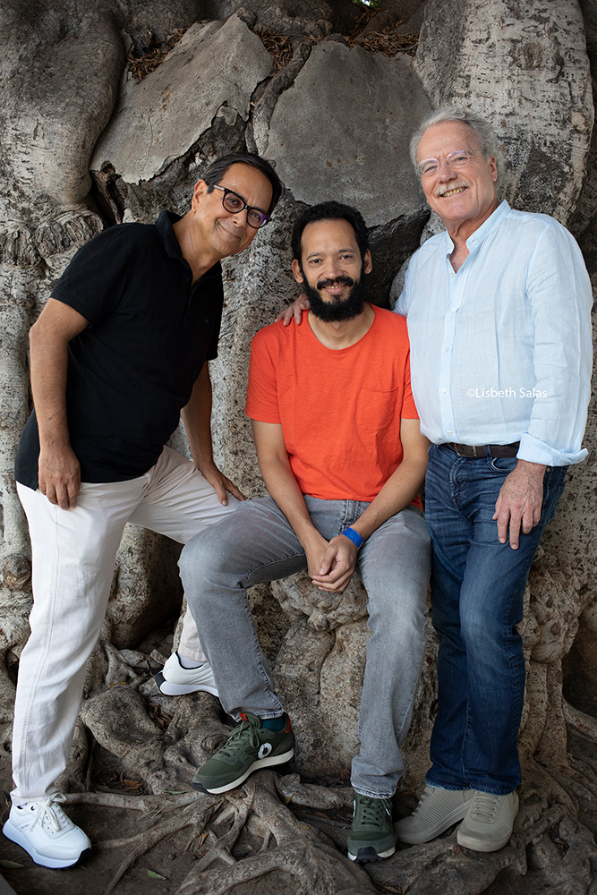 GUSTAVO GUERRERO, RODRIGO BLANCO CALDERÓN Y ALBERTO BARRERA TYSZKA - © LISBETH SALAS
