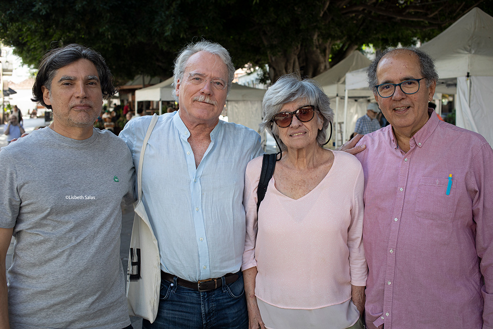 DOMÉNICO CHIAPPE, ALBERTO BARRERA TYSZKA, ANA TERESA TORRES Y ANTONIO LÓPEZ ORTEGA - © LISBETH SALAS