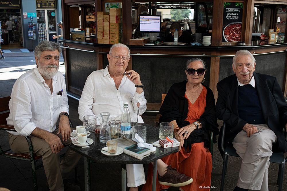 ANELIO RODRÍGUEZ CONCEPCIÓN, JJ ARMAS MARCELO, ELSA LÓPEZ Y JOSÉ ESTEBAN - © LISBETH SALAS