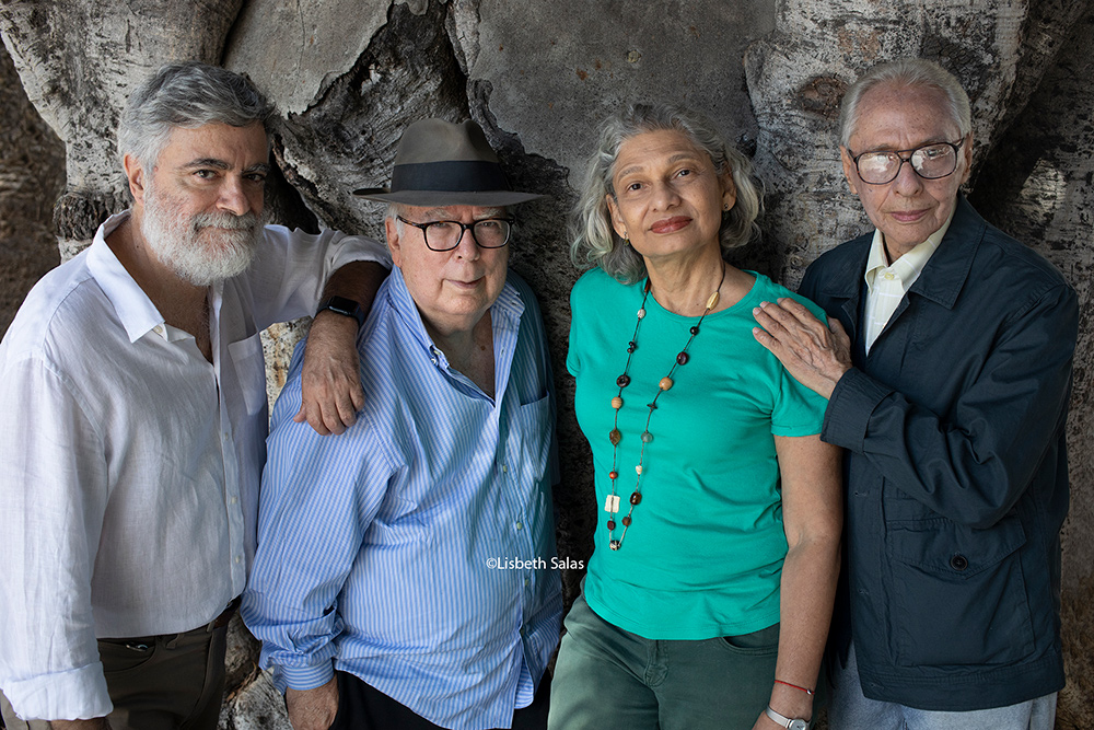 ANELIO RODRÍGUEZ CONCEPCIÓN, ÍGOR BARRETO, SILDA CORDOLIANI Y JOSÉ BALZA - © LISBETH SALAS