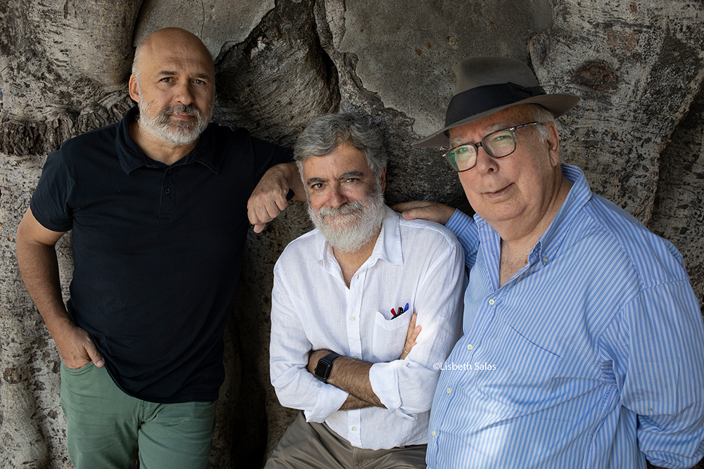 NICOLÁS MELINI, ANELIO RODRÍGUEZ CONCEPCIÓN E ÍGOR BARRETO - © LISBETH SALAS