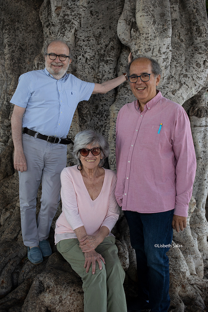 MANUEL BORRÁS ARANA, ANA TERESA TORRES Y ANTONIO LÓPEZ ORTEGA - © LISBETH SALAS